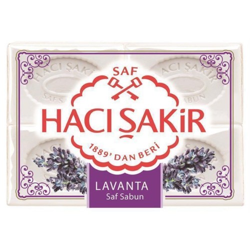 Hacı Şakir Saf Lavanta Kalıp Sabun 4x150 gr