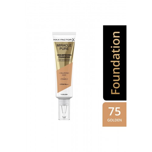 Max Factor Miracle Pure Foundation Golden No:75