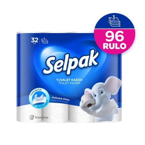 Selpak Tuvalet Kağıdı 32 li x 3 Adet