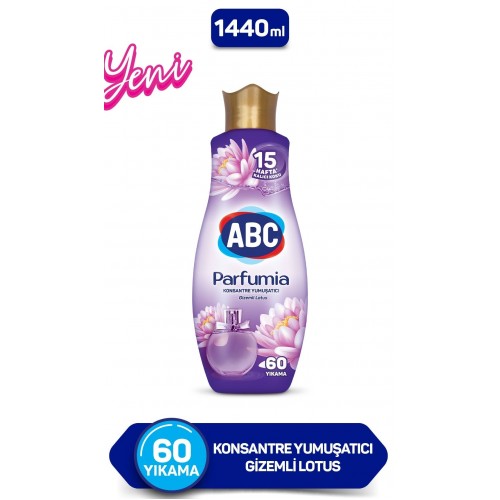 Abc Parfumia Konsantre Yumuşatıcı Gizemli Lotus 1440 ml