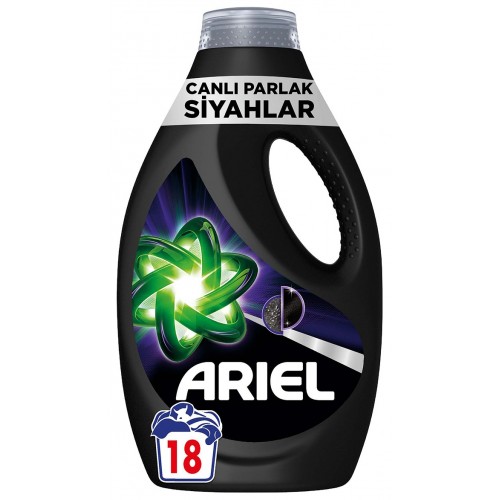 Ariel Canlı Parlak Siyahlar Sıvı Çamaşır Deterjanı 18 Yıkama