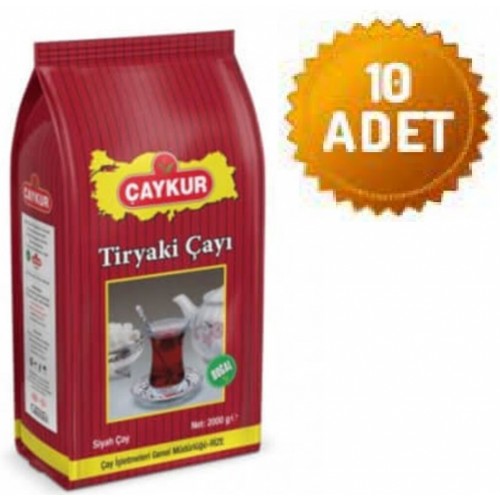 Çaykur Çay Tiryaki 2000 grr x 10 Adet