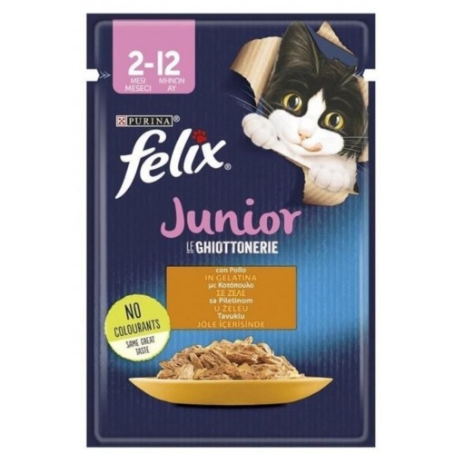 Felix Tavuk Etli Konserve Yavru Kedi Maması 85 gr