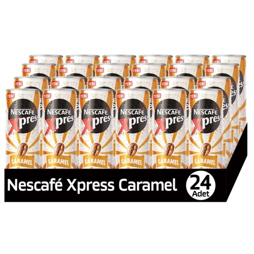 Nescafe Xpress Karamel 250 ml x 24 Adet