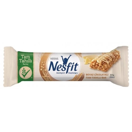 Nestle Nesfit Beyaz Çikolatalı Bar 22,5 gr