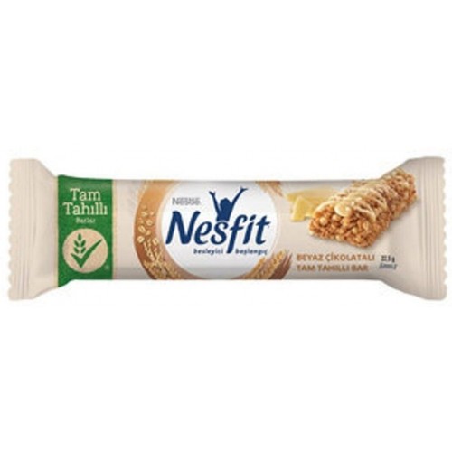 Nestle Nesfit Beyaz Çikolatalı Bar 22,5 gr x 16 Adet