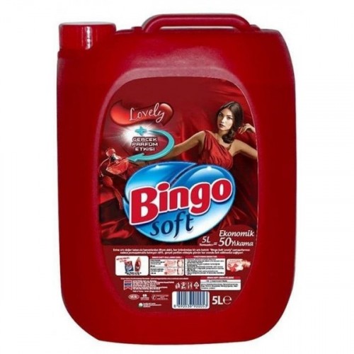 Bingo Soft Yumuşatıcı Lovely 5 lt