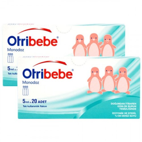 Otribebe Monodoz Bebek Burun Temizleme Suyu 5ml x 40 Adet