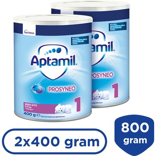 Aptamil 1 Bebek Sütü Prosyneo 0-6 Ay 400 gr x 2 Adet