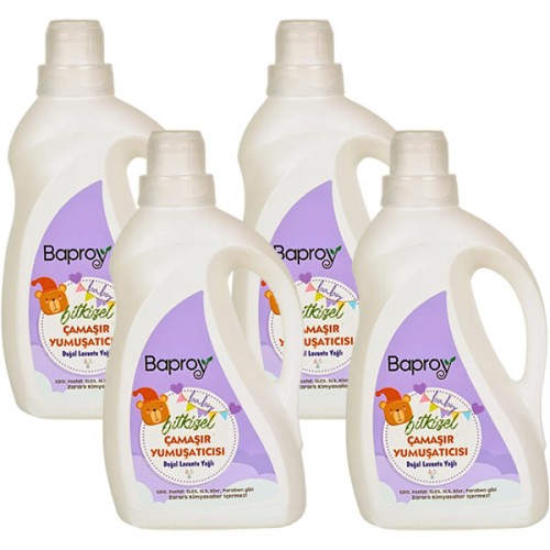 Baproy Baby Bitkisel Çamaşır Yumuşatıcısı 1000 ml x 4 Adet