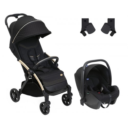 Chicco Duo Goody XPlus Seyahat Seti Travel Sistem - Black Relux