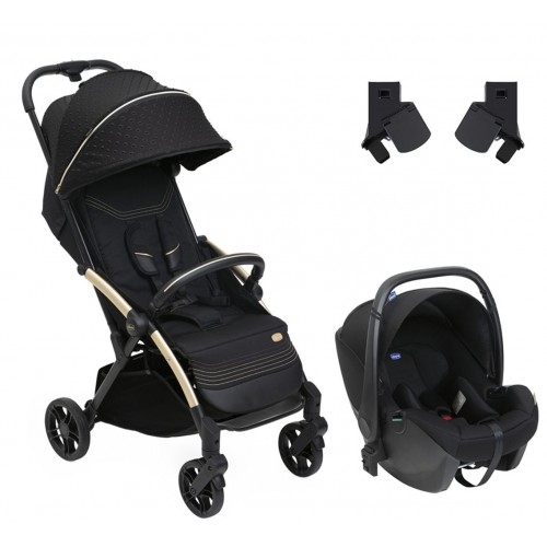 Chicco Duo Goody XPlus Seyahat Seti Travel Sistem - Black Relux