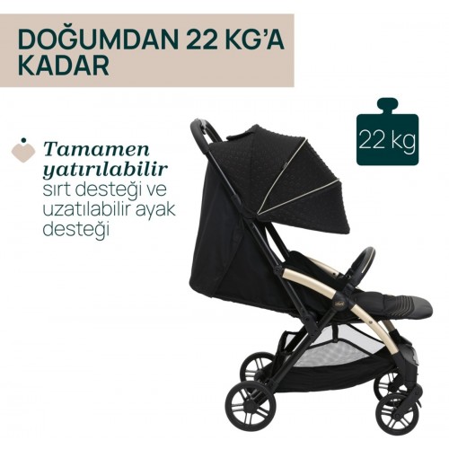 Chicco Duo Goody XPlus Seyahat Seti Travel Sistem - Black Relux