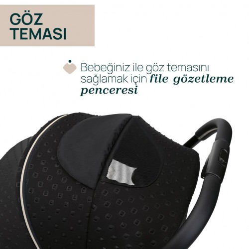 Chicco Duo Goody XPlus Seyahat Seti Travel Sistem - Black Relux