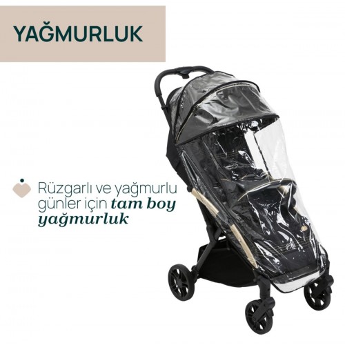 Chicco Goody XPlus Bebek  Arabası - Black  Relux