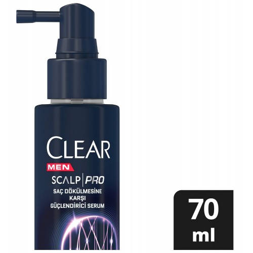 Clear Men Scalp Pro Saç Dökülmesine Karşı Güçlendirici Serum 70 ml