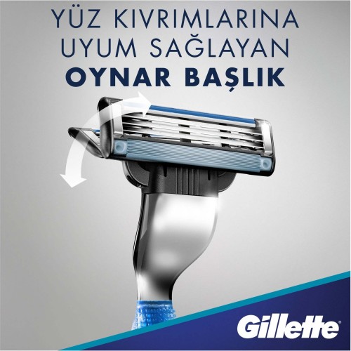 Gillette Mach3 Start Tıraş Makinesi + 3 Yedek Tıraş Bıçağı