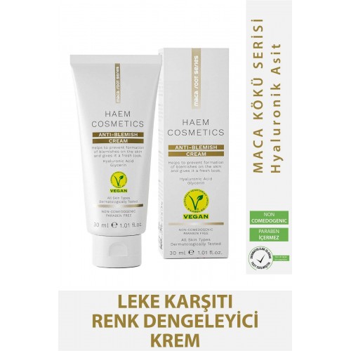 Haem Cosmetics Renk Dengeleyici Leke Karşıtı Krem 30 ml