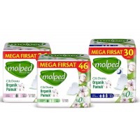 Molped Pure Soft Hijyenik Ped Süper Mega Paket 112 Adet