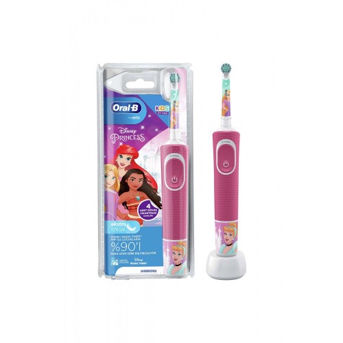 Oral-B D100 Disney Prenses Çocuklar İçin Şarj Edilebilir Diş Fırçası