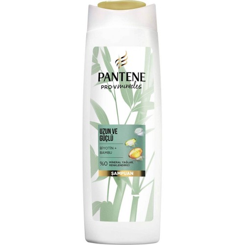 Pantene Uzun ve Güçlü Saçlar Bambu ve Biyotinli Şampuan 400 ml