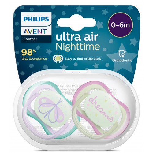 Philips Avent SCF376/19 Ultra Air Emzik 0-6 Ay (Pembe)