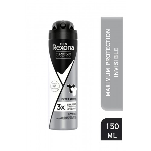 Rexona Men Maximum Protection Invisible Deodorant 150 ml