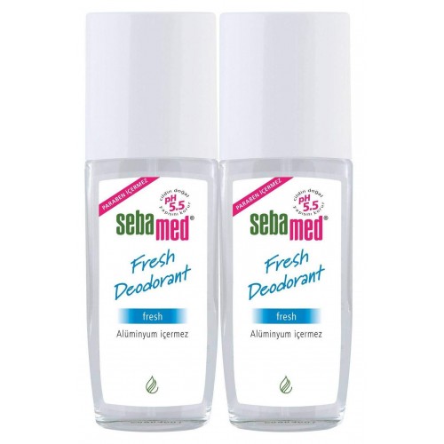 Sebamed Deodorant Fresh Sprey 75 ml x 2 Adet