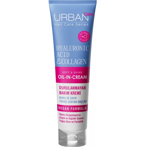 Urban Care Hyaluronik Asit & Kolajen Durulanmayan Saç Kremi 150 ml