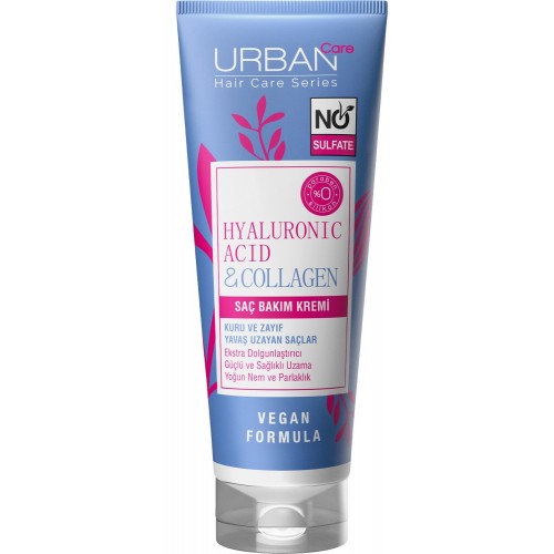 Urban Care Hyaluronik Asit & Kolajen Saç Bakım Kremi 250 ml