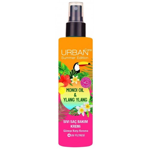 Urban Care Monoi Yağı&Ylang Ylang Güneş Koruyucu Sıvı Saç Kremi 200 ml