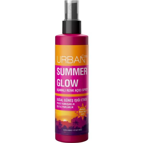 Urban Care Summer Glow Aşamalı Kalıcı Renk Açıcı Saç Spreyi 150 ml