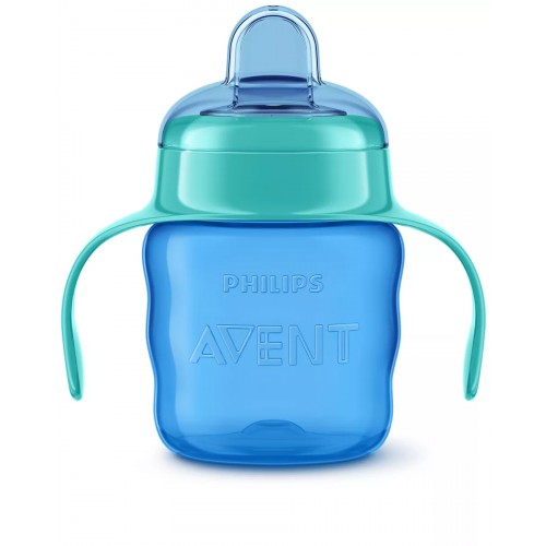 Philips Avent SCF551/05 Damlatmaz Bardak 200 ml 6 Ay+ (Mavi)