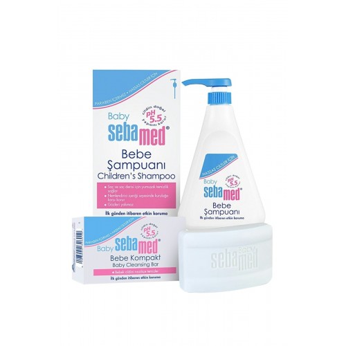 Sebamed Bebe Şampuan 500 ml + Bebek Sabunu 100 gr