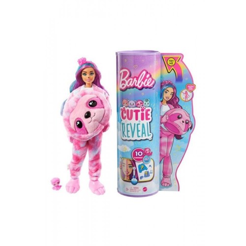 Barbie Color Reveal Bebekler Çiçekli Tembel Hayvan HJL56-HJL59