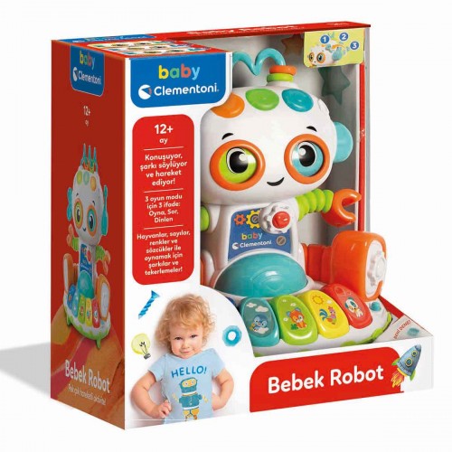 Baby Clementoni Bebek Robot 64325