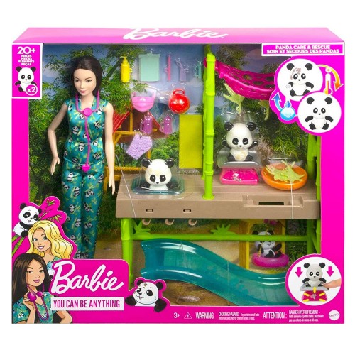 Barbie Panda Bakımı Oyun Seti HKT77