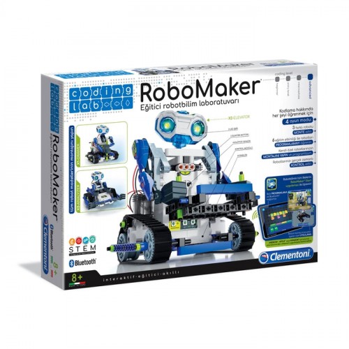 Clementoni 64442 Robomaker Start Eğitici Robotbilim Laboratuvarı