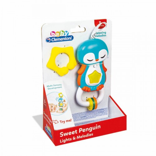 Clementoni Baby Interaktif Penguen Çıngırak 17331