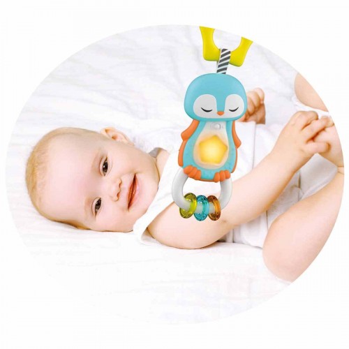 Clementoni Baby Interaktif Penguen Çıngırak 17331