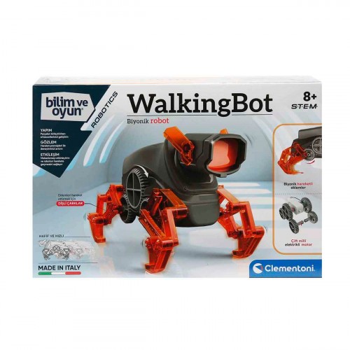 Clementoni  Robotik Laboratuvarı - Walkingbot 64441