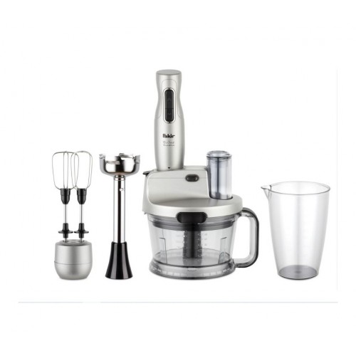 Fakir Mr Chef Quadro Silver Stone Blender Set