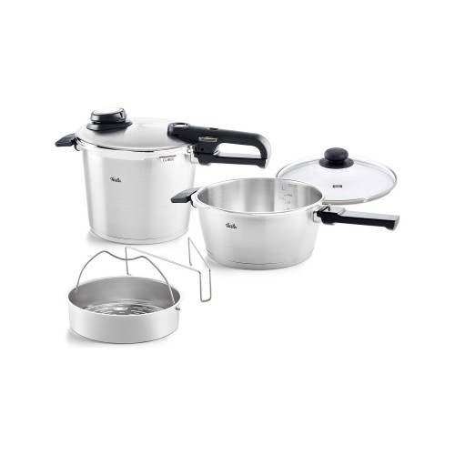 Fissler Vitavit Premium Mat 6+3,5 Litre Düdüklü Tencere Set