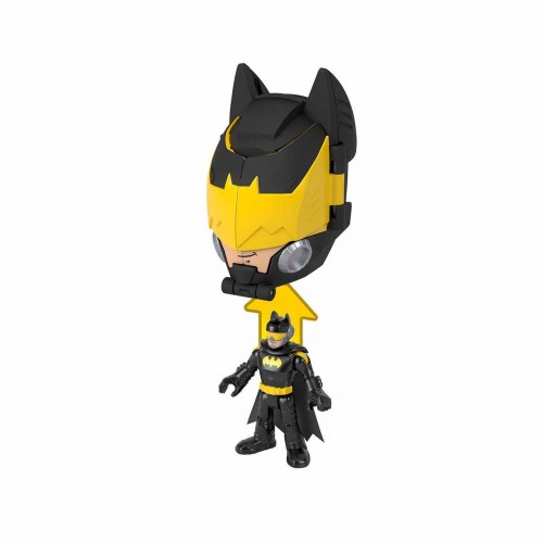 Imaginext DC Super Friends Head Shifters HGX78-HGX93 Batman Sarı