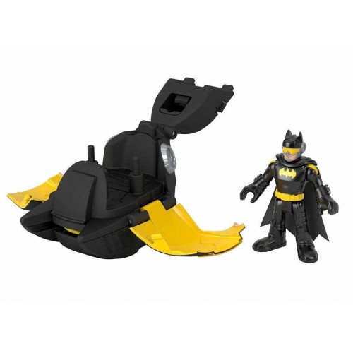 Imaginext DC Super Friends Head Shifters HGX78-HGX93 Batman Sarı