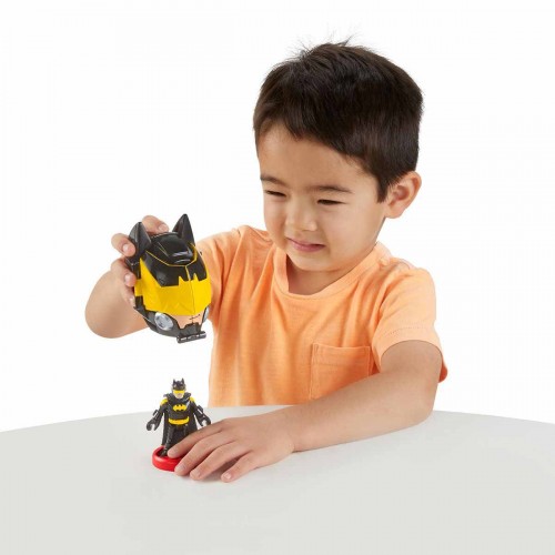 Imaginext DC Super Friends Head Shifters HGX78-HGX93 Batman Sarı