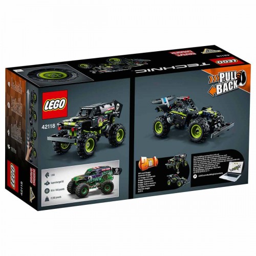 Lego 42118 Technic Monster Jam Mezar Kazıcı