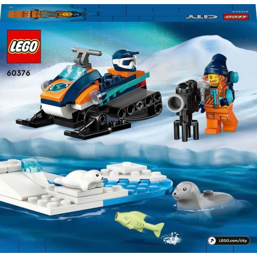 Lego 60376 City Kutup Kaşifi Motorlu Kızağı