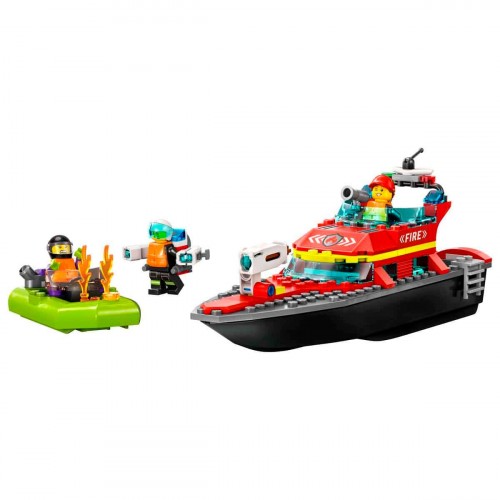 LEGO City İtfaiye Kurtarma Teknesi 60373