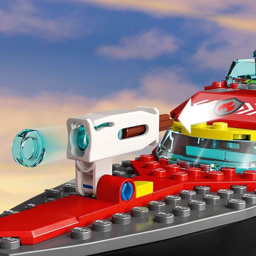 LEGO City İtfaiye Kurtarma Teknesi 60373